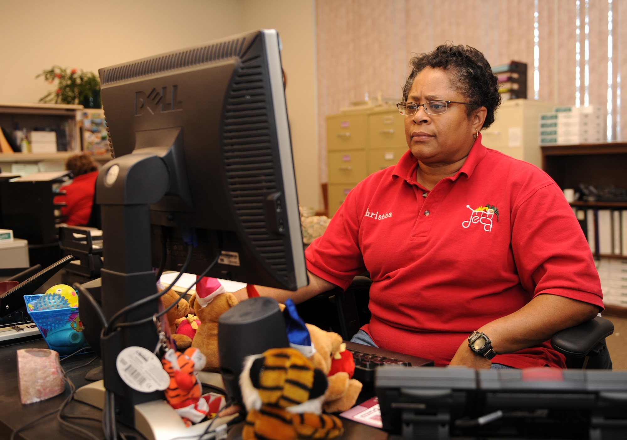 MOUNTAIN HOME AIR FORCE BASE, Idaho -- Christina Walker serves as the Defense Commissary Agency secretary. (U.S. Air Force photo/Senior Airman Ryan Crane)