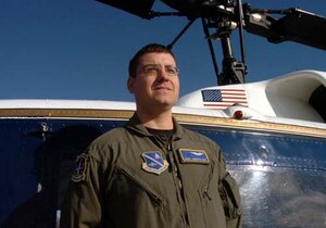 Warrior of the Week, Staff Sgt. Joseph Cox, 1st Helicopter Squadron flight engineer.