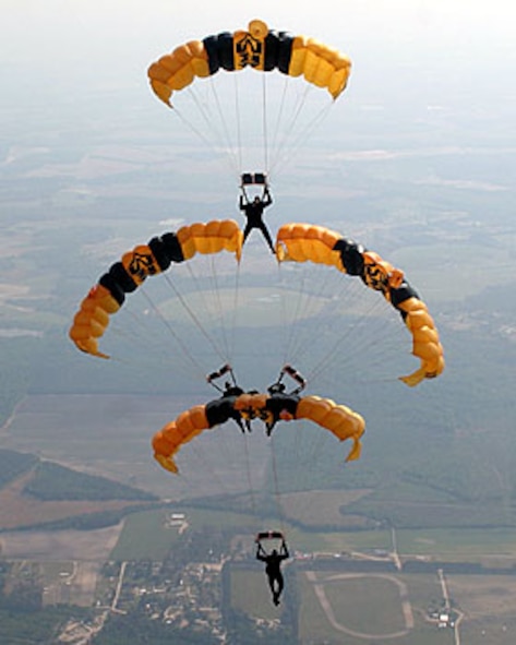 (Photo Courtesy of the U.S. Army Parachute Team "Golden Knights")