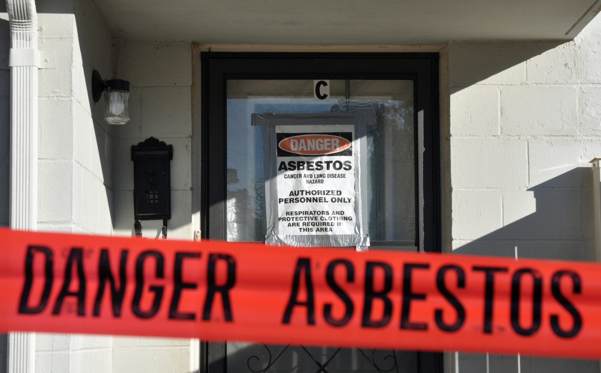 EGLIN AIR FORCE BASE, Fla. -- Base housing officials are growing increasingly concerned with vandalism in demolition areas of base housing. The vacant houses pose a health hazard due to electrical, gas and asbestos exposure dangers. (U.S. Air Force photo/ Airman Anthony Jennings