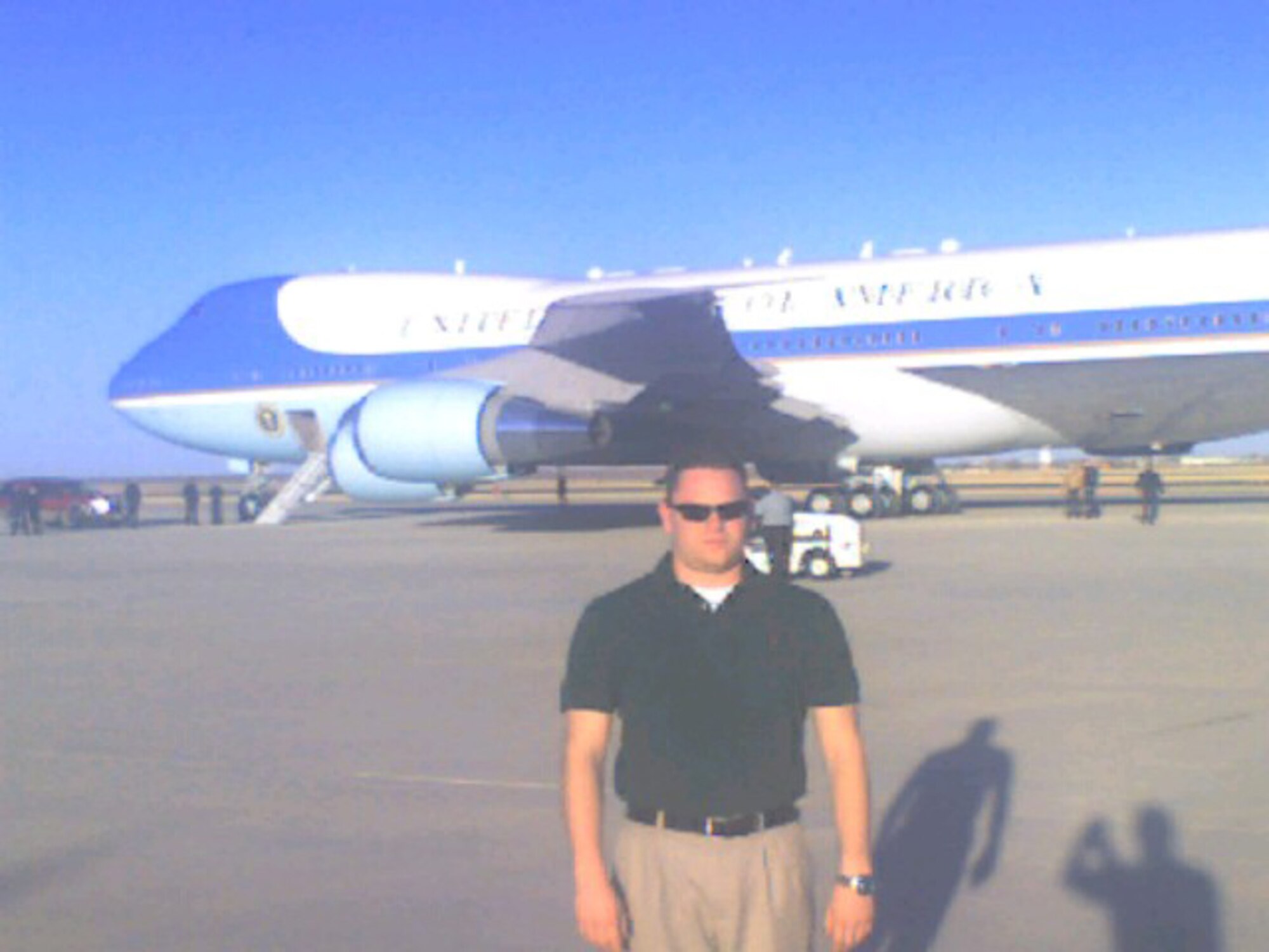 Scenes from the Presidential visit > Eglin Air Force Base > Article Display