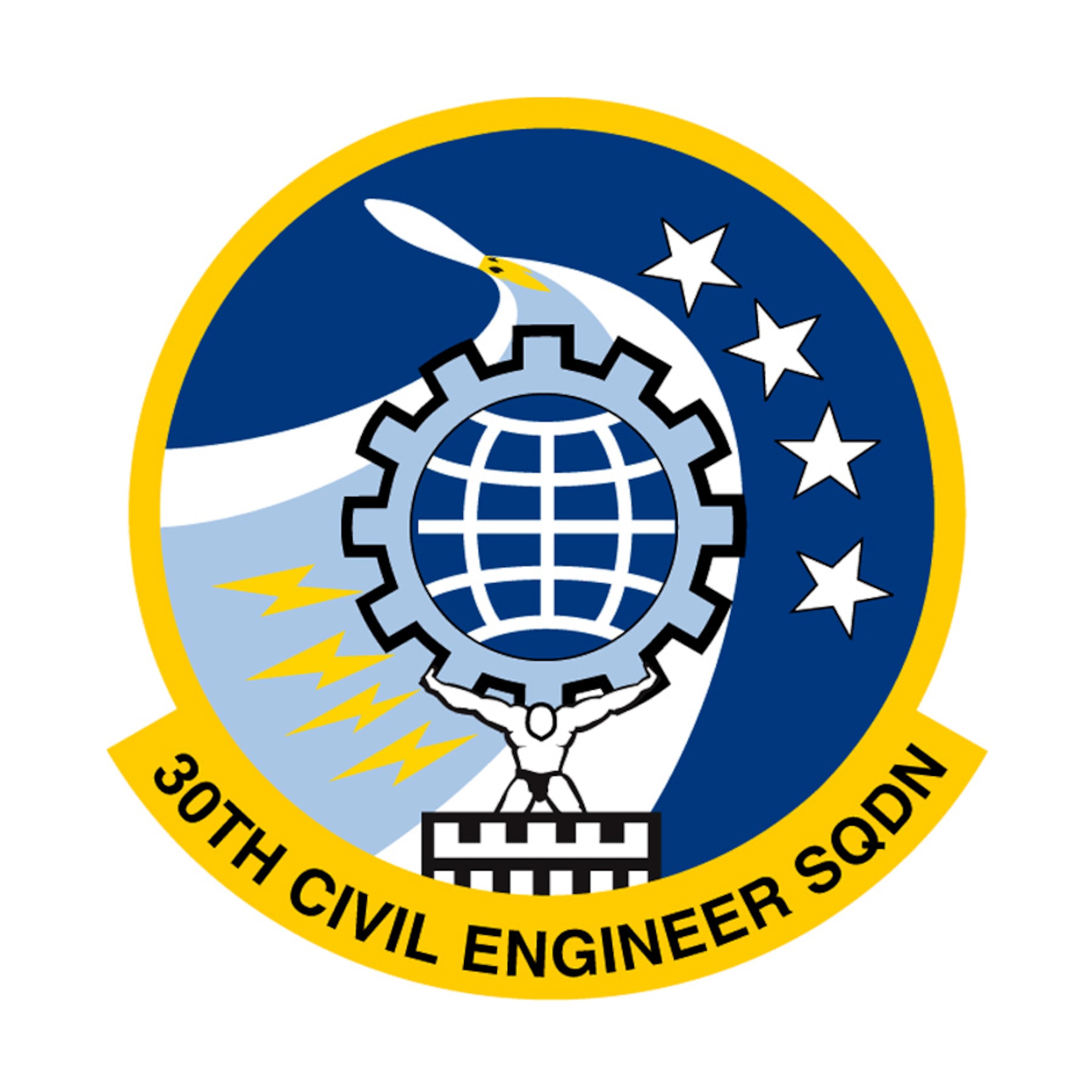 30th Civil Engineer Squadron emblem
