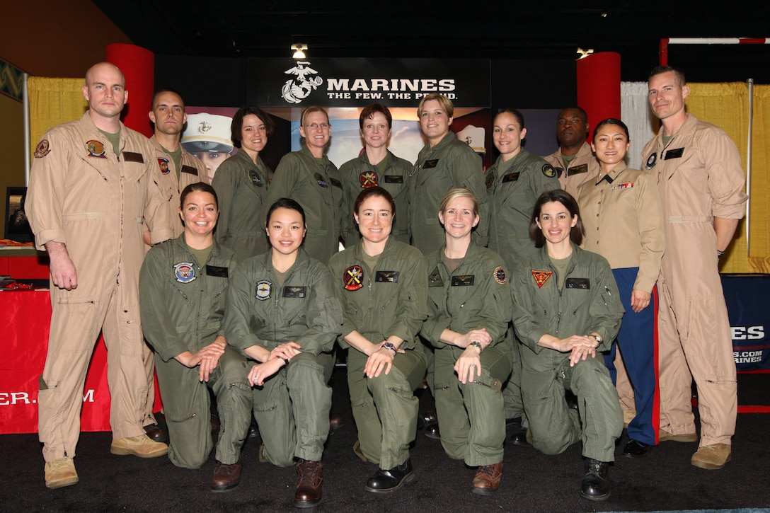 Pilots and other aviation personnel from across the Marine Corps took part in the 21st Annual Women in Aviation International Conference, Feb. 25-27.