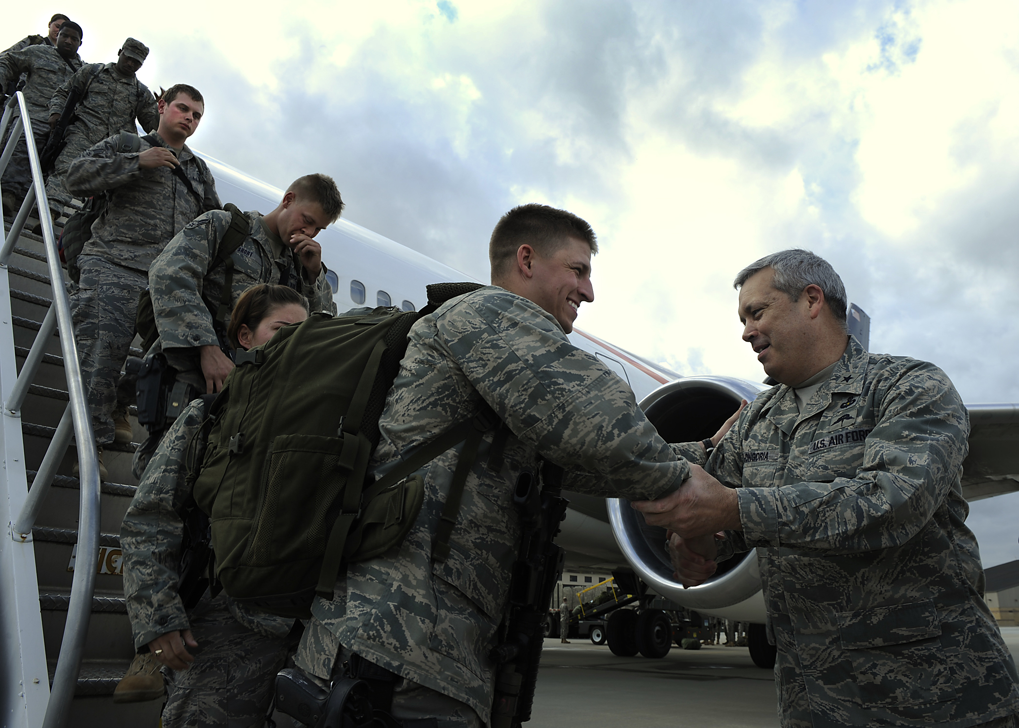 823rd Security Forces Squadron returns home to Moody > Moody Air Force