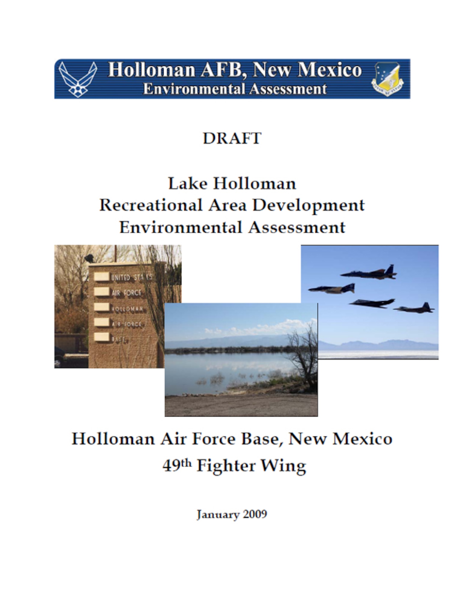 Holloman Environmental Assessment