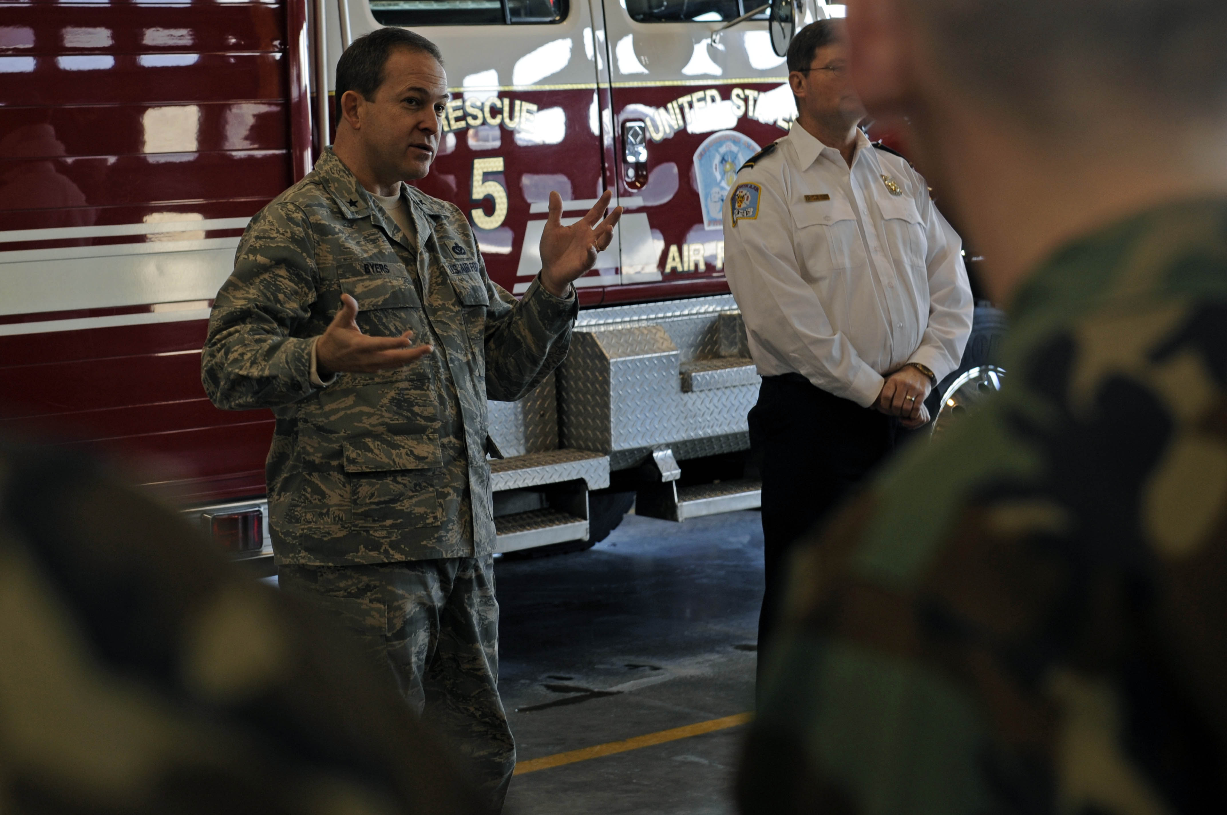 ACC Installations, Mission Support Director tours Ellsworth > Ellsworth Air Force Base > Article