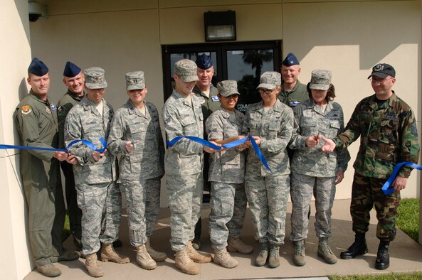 A ribbon cutting ceremony is held at building 54, the new Command Post for the 6th Air Mobility Wing and the 927th Air Refeuling Wing.  It is the first integrated building combining the two wings, and the first completed BRAC project since the 927th ARW moved to Macdill from Selfridge in May 2008.