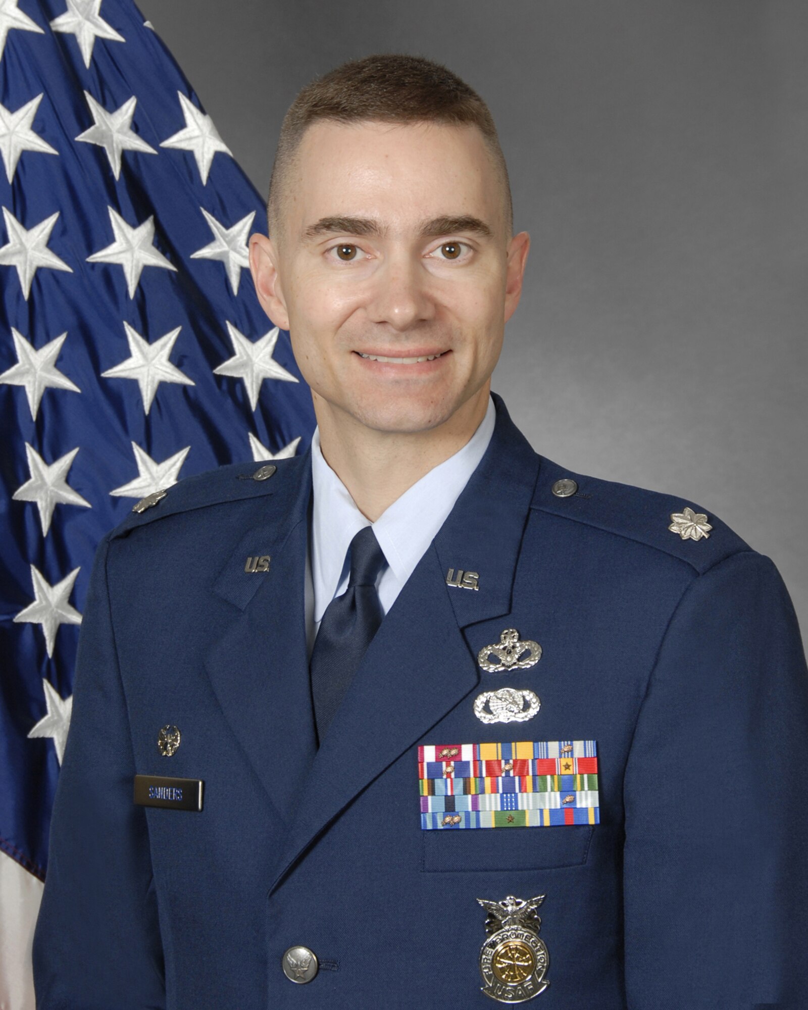 Lt. Col. Richard Sanders, 437th Civil Engineer Squadron commander