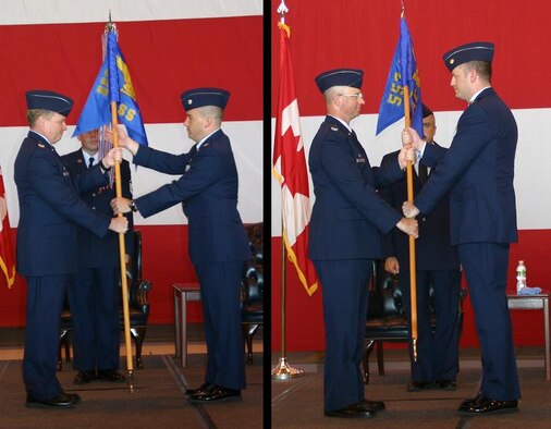 June 30 was a busy day for the 552nd Air Control Wing as they held two official change of command ceremonies. Both the 552nd Operations Support Squadron, and the 552nd Air Control Networks Squadron welcomed new leaders. Photos courtesy of 1st Lt. Kinder Blacke.