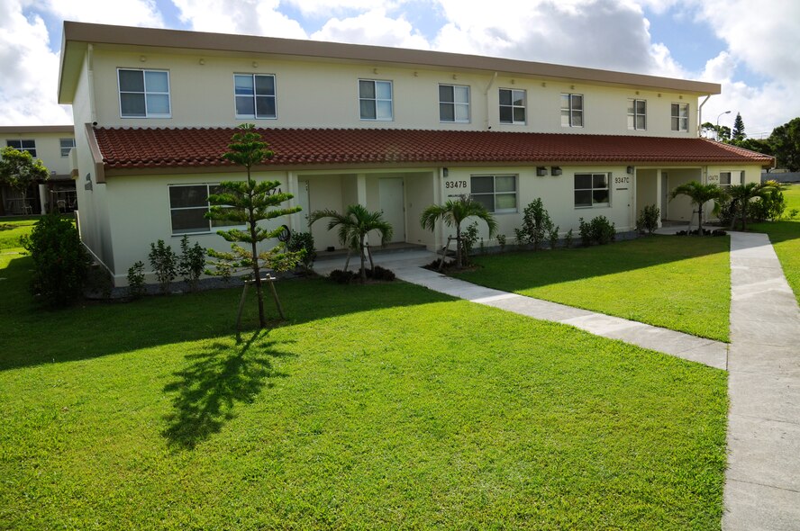 Military Family Housing on Kadena Air Base, Japan, will become mandatory for accompanied Airmen on Aug.1. (U.S. Air Force photo/Airman 1st Class Chad Warren) 
