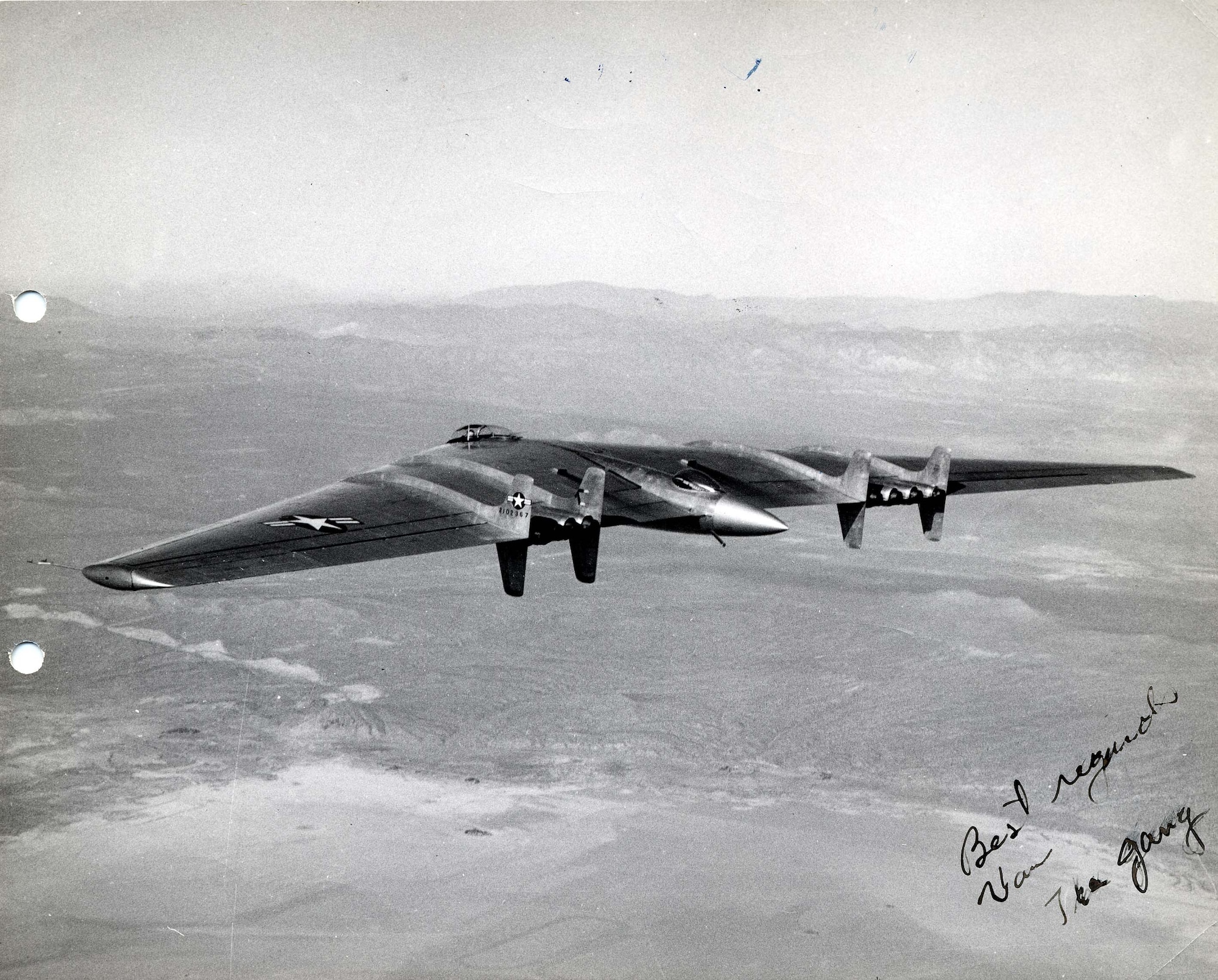 Northrop YB-49 (U.S. Air Force photo)