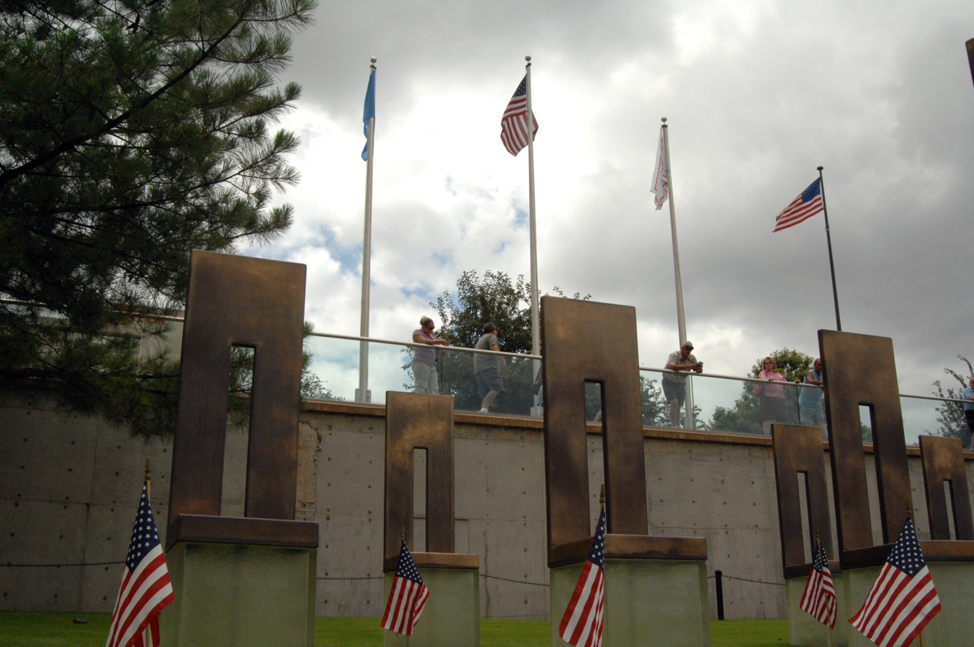 OKLAHOMA CITY – While celebrating more than 230 years of independence, many Americans also paid tribute to those who fell in terrorist acts throughout the years, such as the Oklahoma City bombing in 1995 where more than 170 people were killed. The Oklahoma City National Memorial and Museum stands as a memorial to those lives lost and as a reminder of the high price of independence. (U.S. Air Force photos/Master Sgt. Stan Coleman)