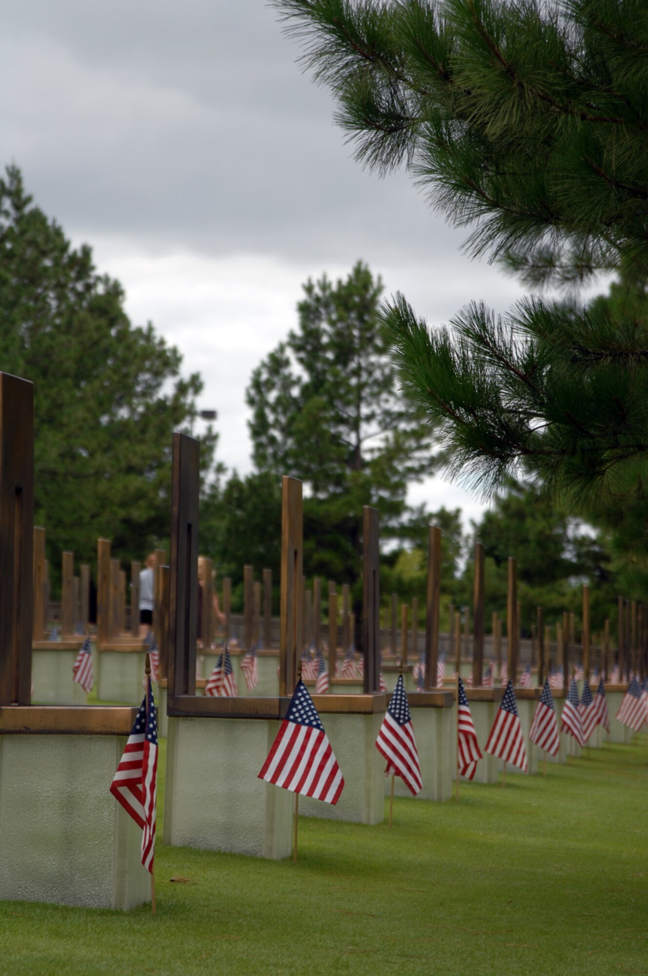 OKLAHOMA CITY – While celebrating more than 230 years of independence, many Americans also paid tribute to those who fell in terrorist acts throughout the years, such as the Oklahoma City bombing in 1995 where more than 170 people were killed. The Oklahoma City National Memorial and Museum stands as a memorial to those lives lost and as a reminder of the high price of independence. (U.S. Air Force photos/Master Sgt. Stan Coleman)