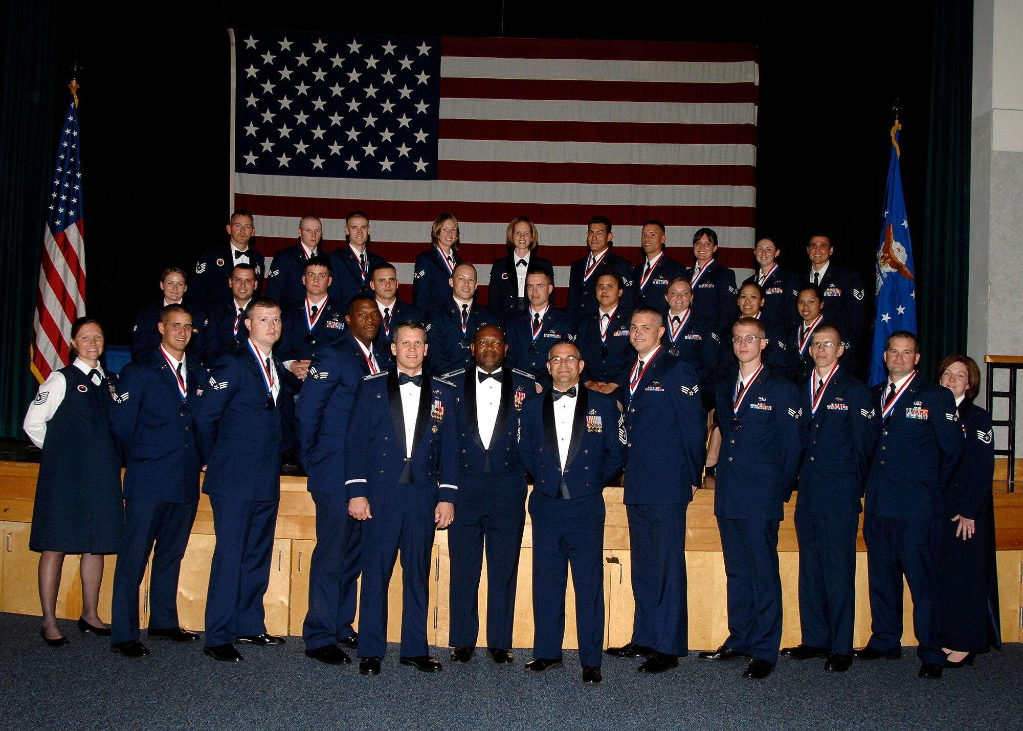 MCCONNELL AIR FORCE BASE, Kan. -- Team McConnell would like to congratulate to the following senior airmen who graduated from the Chief Master Sergeant of the Air Force Thomas N. Barnes Airman Leadership School, July 2. (Photo by Senior Airman Anthony Mejia)