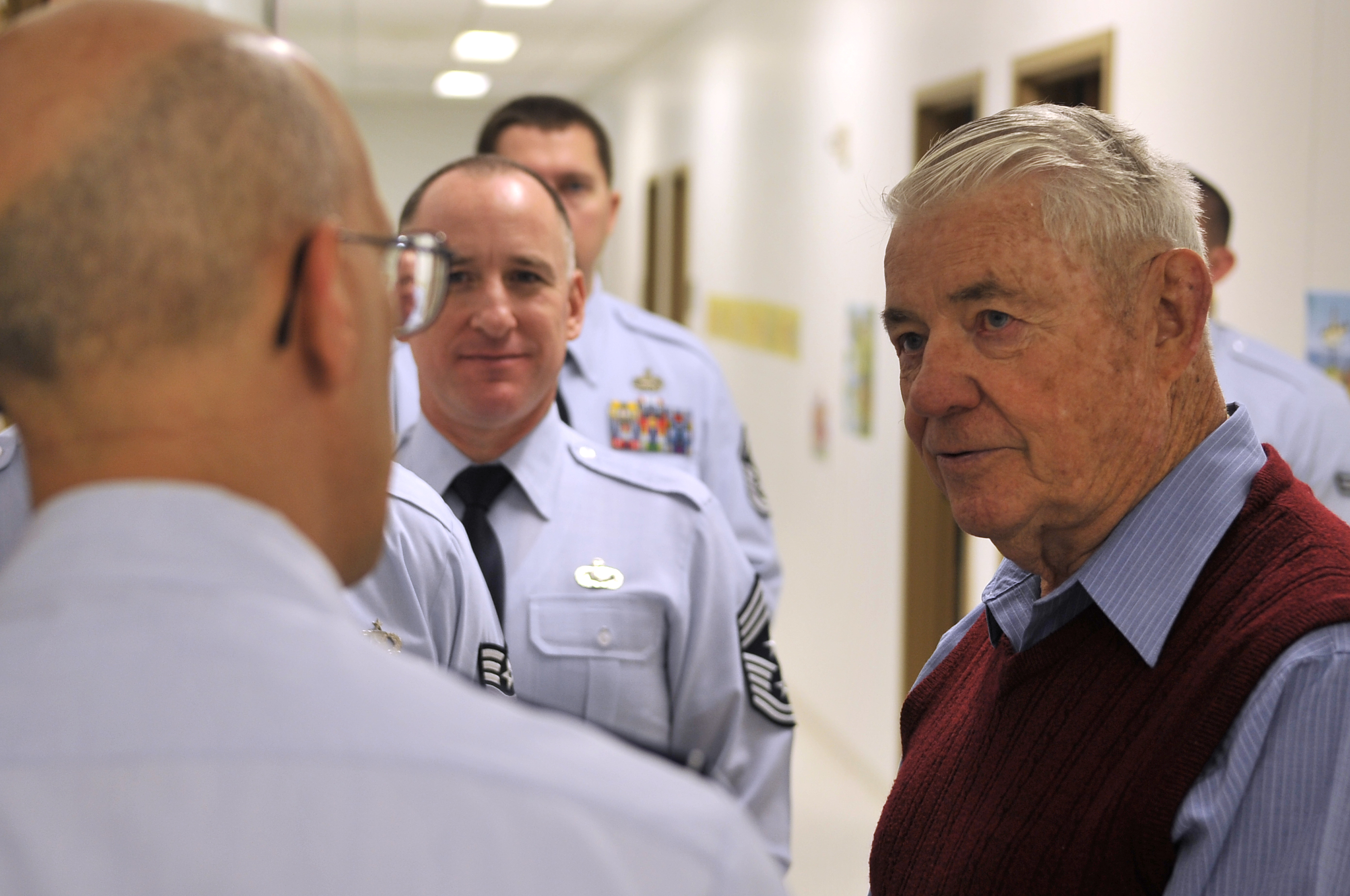 Fifth CMSAF visits Eielson > Eielson Air Force Base > Display