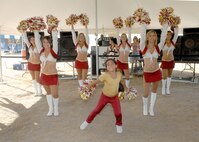 The San Antonio Roses perform during the 2009 Star Spangled Festival July 4. (U.S. Air Force photo/Alan Boedeker)