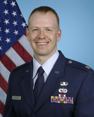 Maj. Jonathan Downing, 437th Aircraft Maintenance Squadron commander