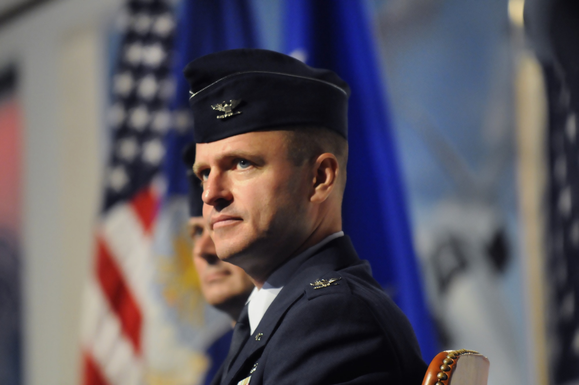 Col. Carl Buhler  became the 78th Air Base Wing commander during a change of command ceremony July 7. U. S. Air Force photo by Sue Sapp