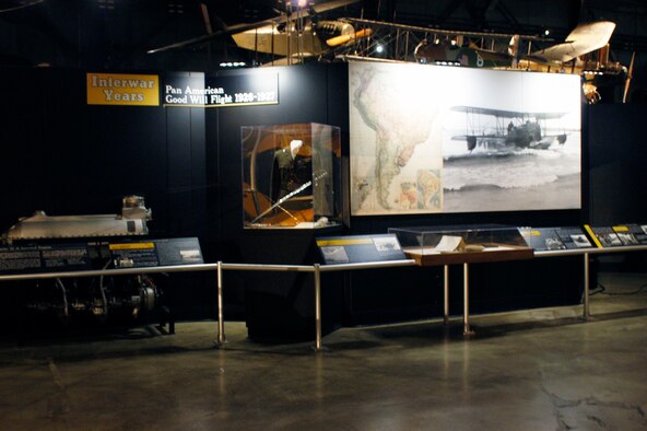 DAYTON, Ohio -- Pan American Good Will Flight exhibit in the Early Years Gallery at the National Museum of the United States Air Force. (U.S. Air Force photo)