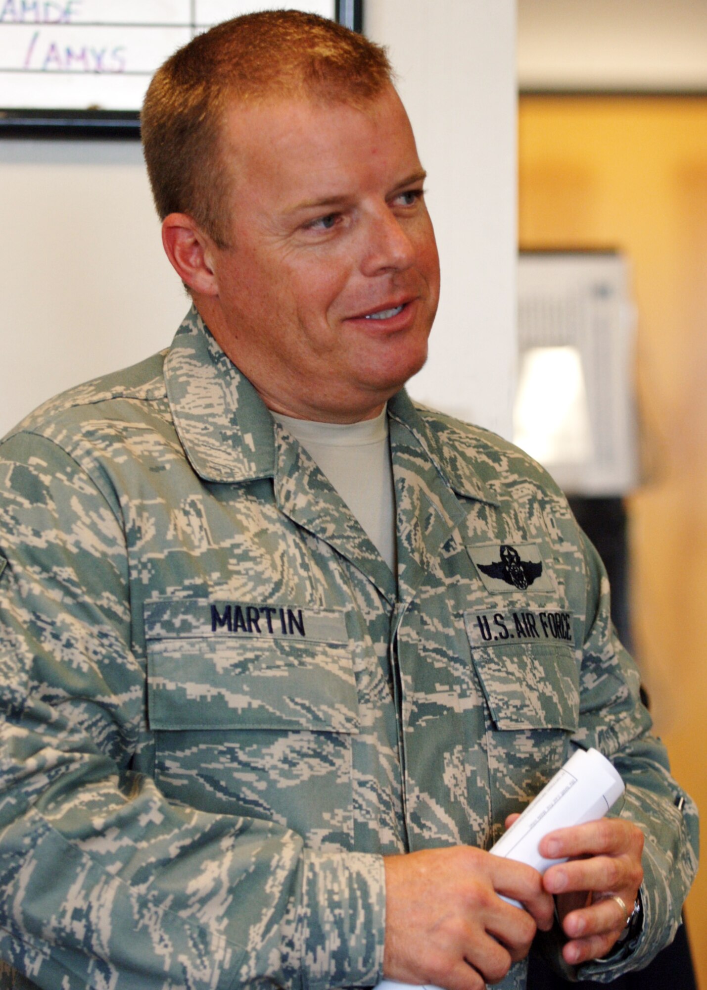 Chief Master Sgt. Sean Martin, 931st Air Refueling Group Command Chief
(U.S. Air Force photo)