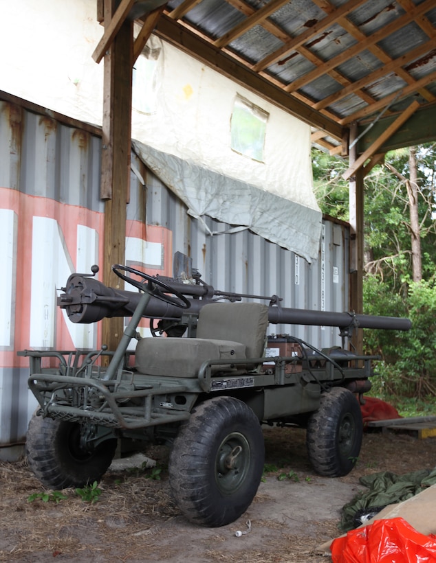 Pictured here is an M-274 mechanical Mule. This vehicle was used in the Vietnam War to carry the 106 recoilless rifles, as well as transport ammunition and chow for service members during the war. This vehicle will be on display during the Museum of the Marine’s fundraiser, ‘A Summers Night with our Heroes’. The event will take place at the Jacksonville American Legion Building from 6 to 10 p.m., July 31.