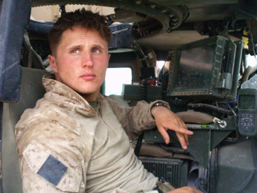 Then 1st Lt. Colter Bahlau, platoon commander for 3rd Platoon, Bravo Company, 2nd Combat Engineer Battalion, Battalion Landing Team 1st Battalion, 6th Marine Regiment, 24th Marine Expeditionary Unit, and currently the company commander for Company C, 2nd CEB, Regimental Combat Team 8, was named the 2008 Combat Engineer Officer of the Year by the Marine Corps Engineer Association.  Bahlau, humbled by his award, gives all of the credit to the Marines he led during his tour in Operation Enduring Freedom.
