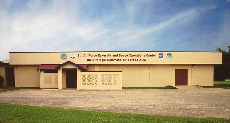 An artists rendering of the newly dedicated Eighth Air Force Eaker Air & Space Operations Center at Barksdale Air Force Base, La.