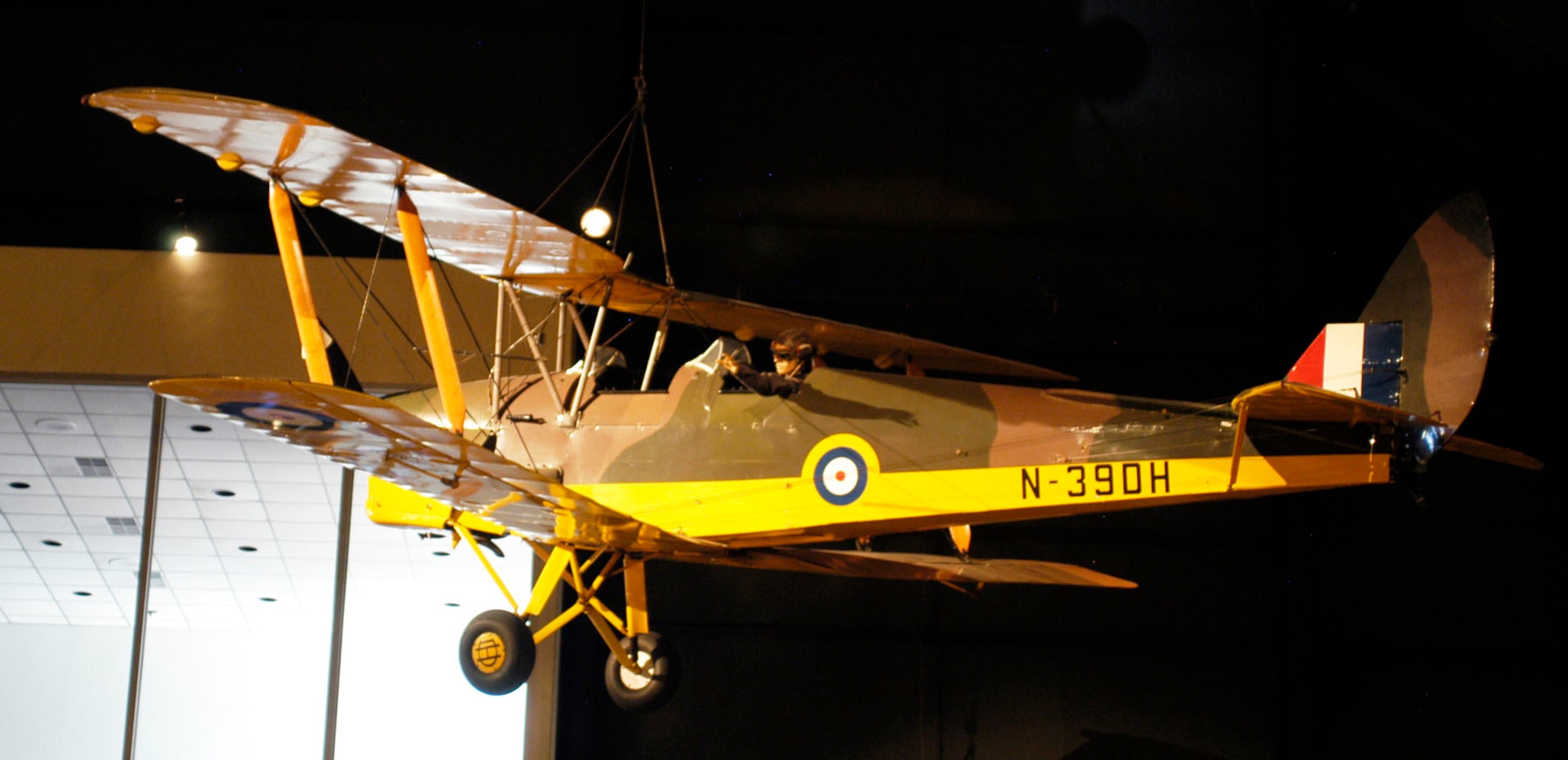 DAYTON, Ohio -- De Havilland DH 82A Tiger Moth in the Early Years Gallery at the National Museum of the United States Air Force. (U.S. Air Force photo)