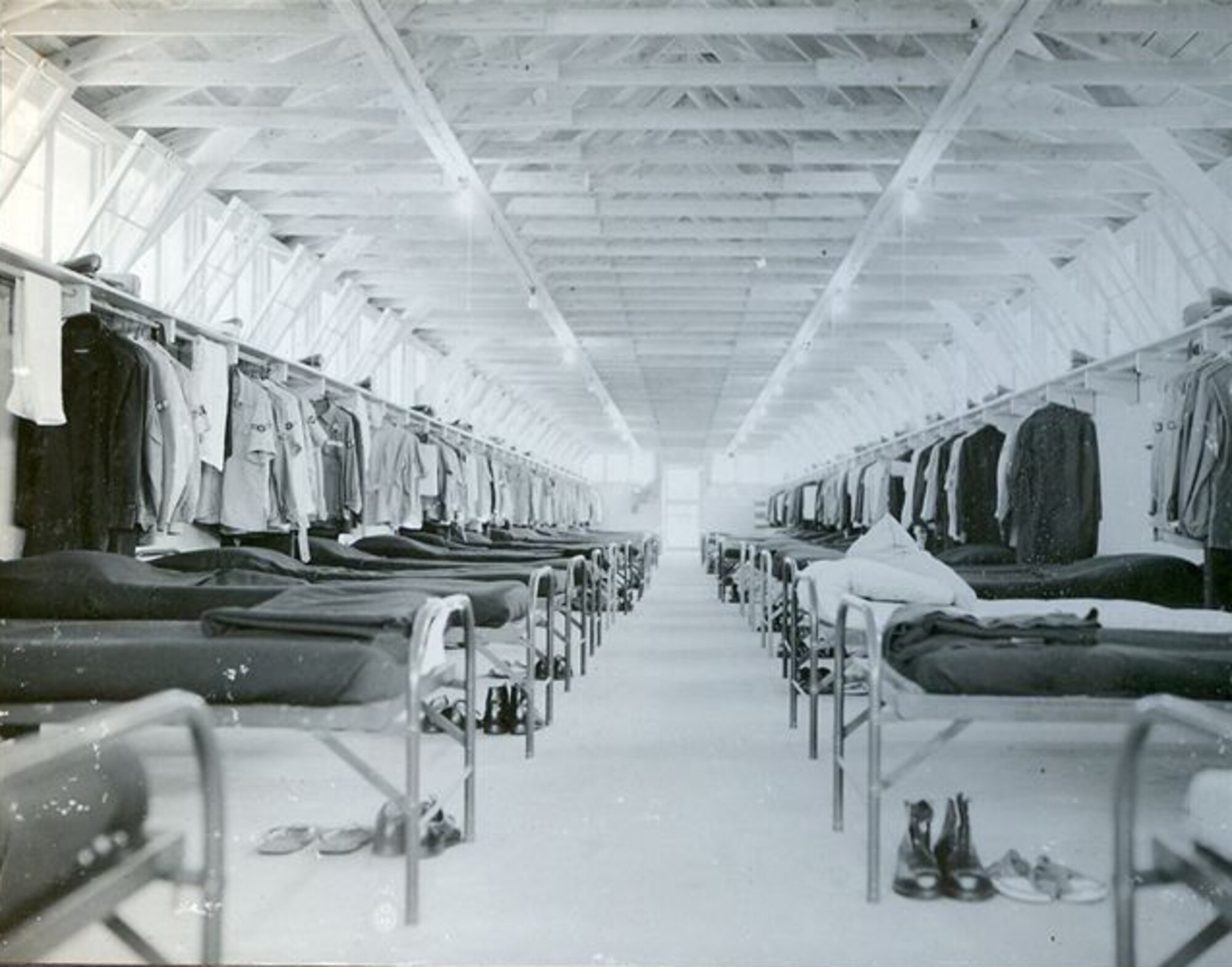 Barracks at Alpena CRTC, 1959