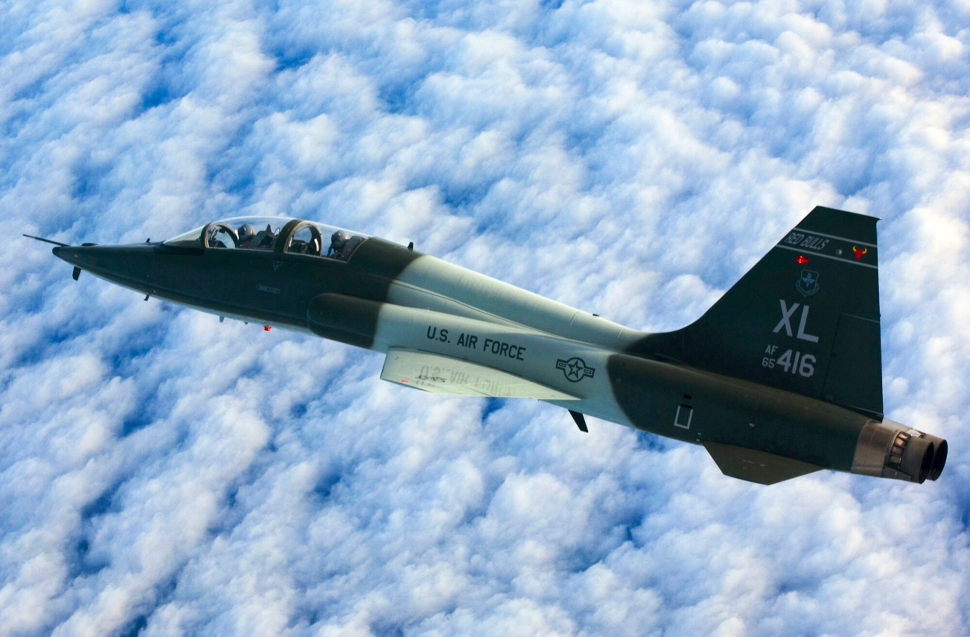 The T-38 Talon celebrated the 50th anniversary of its first flight April 10. It has helped develop 75,000 pilots  - and still counting! (photo by Tech. Sgt. Matthew Hannen)