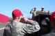 Gen. Arthur Lichte, Air Mobility Command commander, and Maj. Gen. Brooks Bash, RODEO 2009 commander, participate in the 