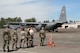 Teams competing in the aeromedical evacuation events for Air Mobility RODEO 2009 wait in line as the competition commences at McChord Air Force Base, Wash., July 20, 2009.  More than 100 teams are participating in RODEO competition, including teams from seven foreign countries. RODEO is the U.S. Air Force's and AMC's premier air mobility competition. It's an international combat skills and flying operations competition designed to develop and improve techniques, procedures and interoperability with international partners to optimize mobility partnerships and enhance mobility operations. (U.S. Air Force Photo/Tech. Sgt. Scott T. Sturkol)