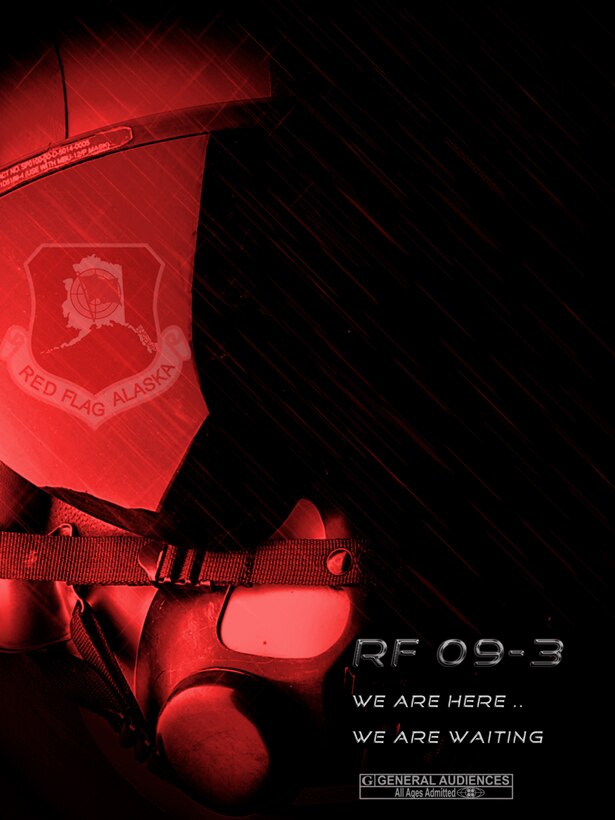 Red Flag-Alaska poster