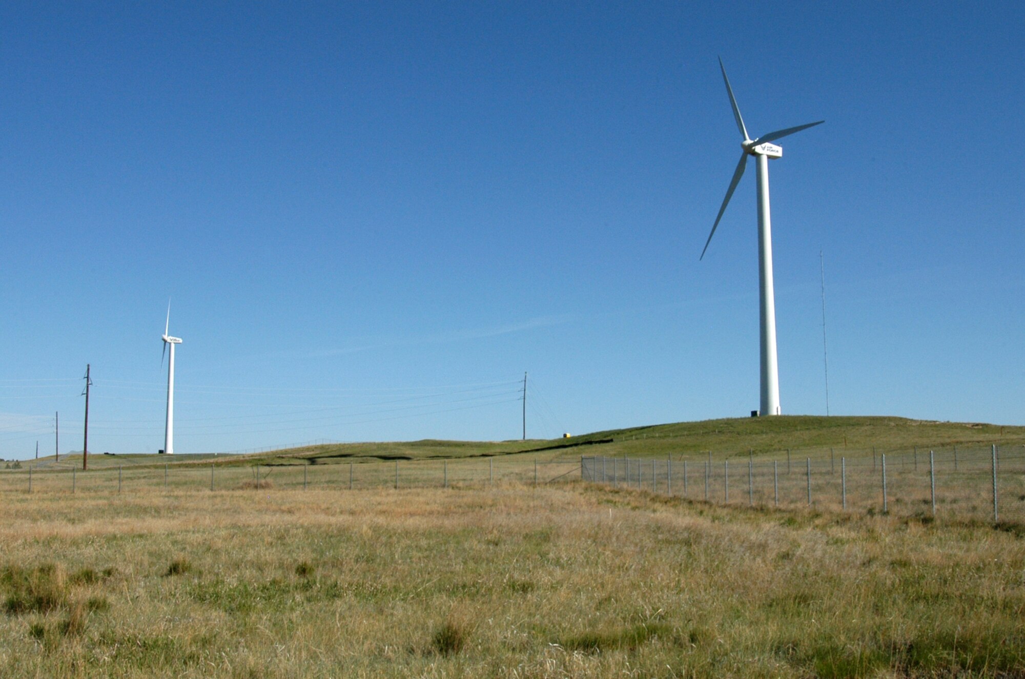 More than a dozen Energy Conservation Investment Program projects will soon break ground at Tyndall AFB and are expected to save the Air Force more than $4 million a year.  Shown in the photo is one of several wind turbines funded under the ECIP. (Courtesy photo)