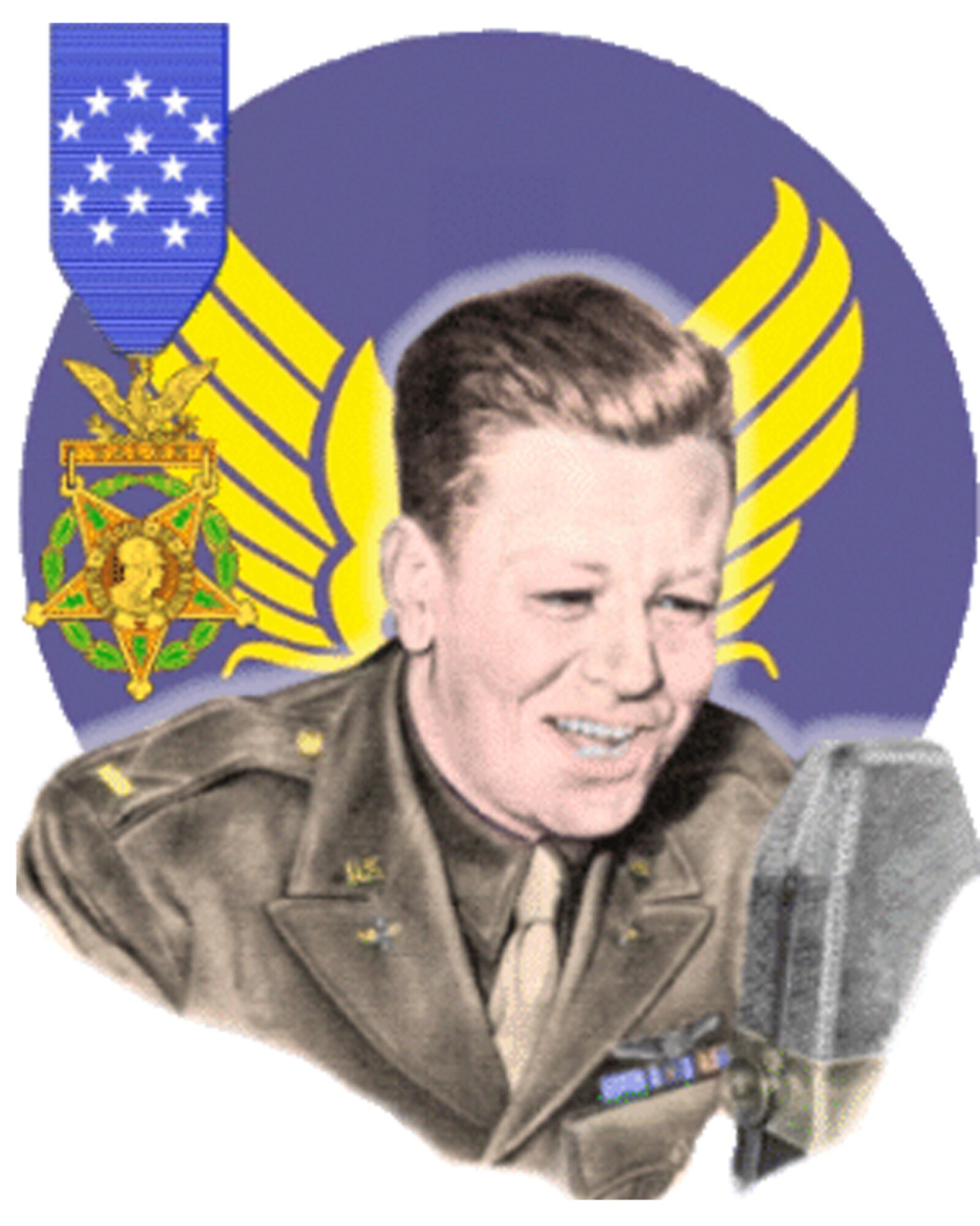 Lieutenant John Morgran, Medal of Honor recipient, from the 92nd Bomb Group. (courtesy photo)