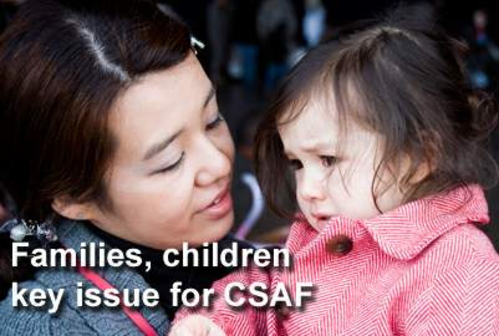 Support for families -- especially in the area of child education -- is a pressing issue for the military according to Air Force Chief of Staff Gen. Norton Schwartz and two other service chiefs and other service representatives here in July for a panel discussion focusing on issues related to the unique situations faced by military children and their education. (U.S. Air Force photo illustration) 
