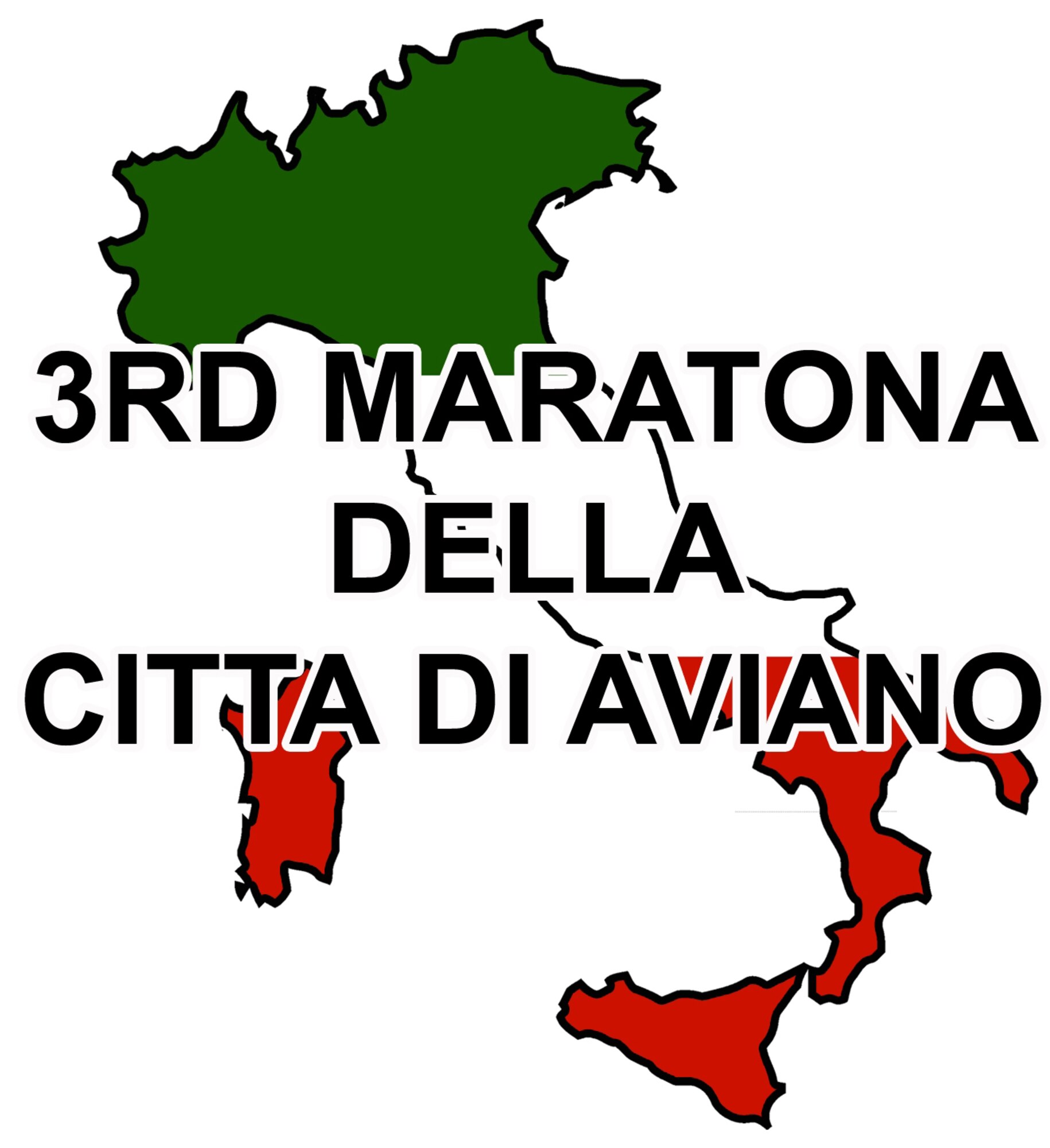 This is the official artwork for the 3rd Annual Aviano Marathon, also known as the 3rd Maratona Della Citta Di Aviano, being held Sept. 13, 2009.  (Courtesy artwork)