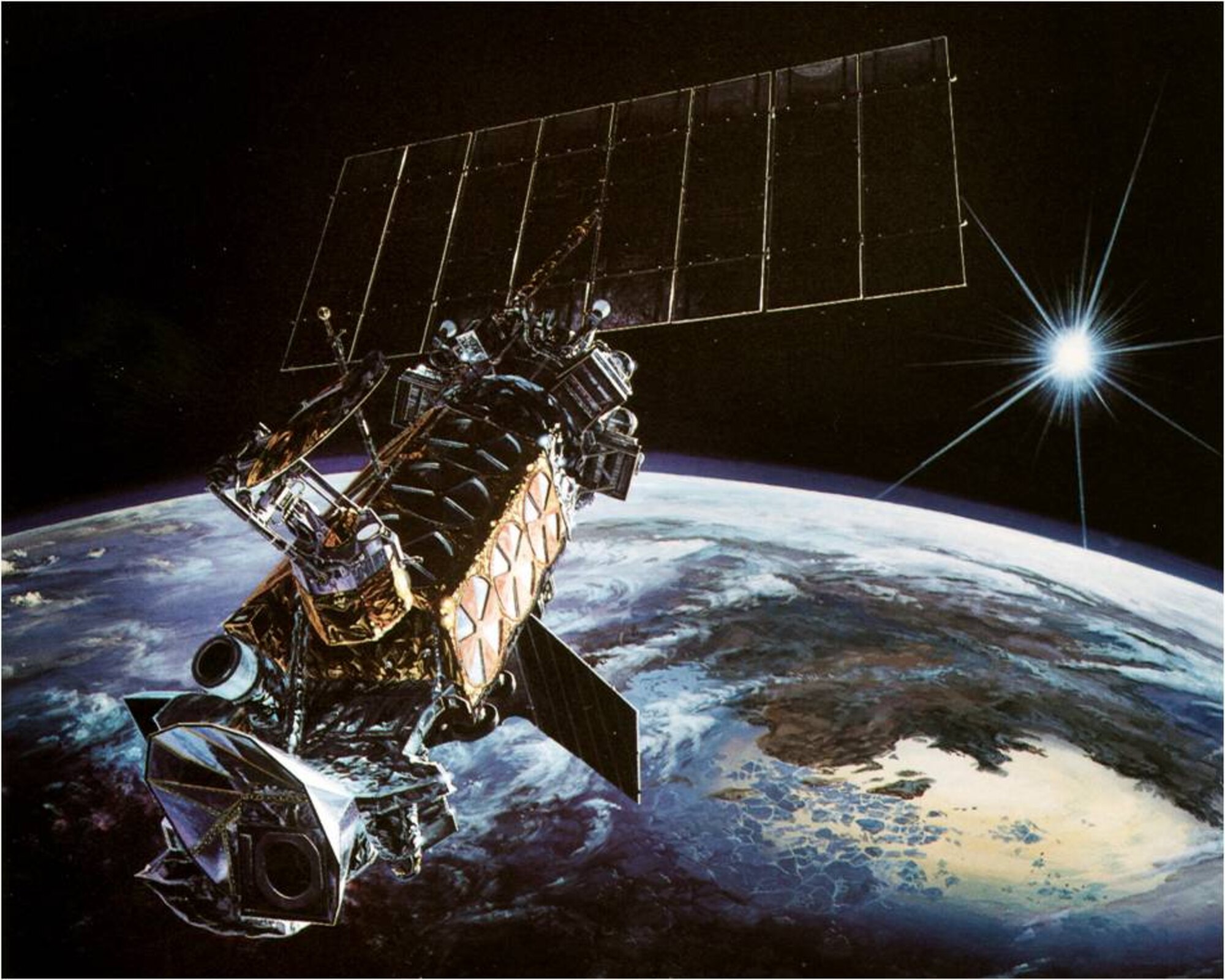 Defense Meterological Satellite Program satellite