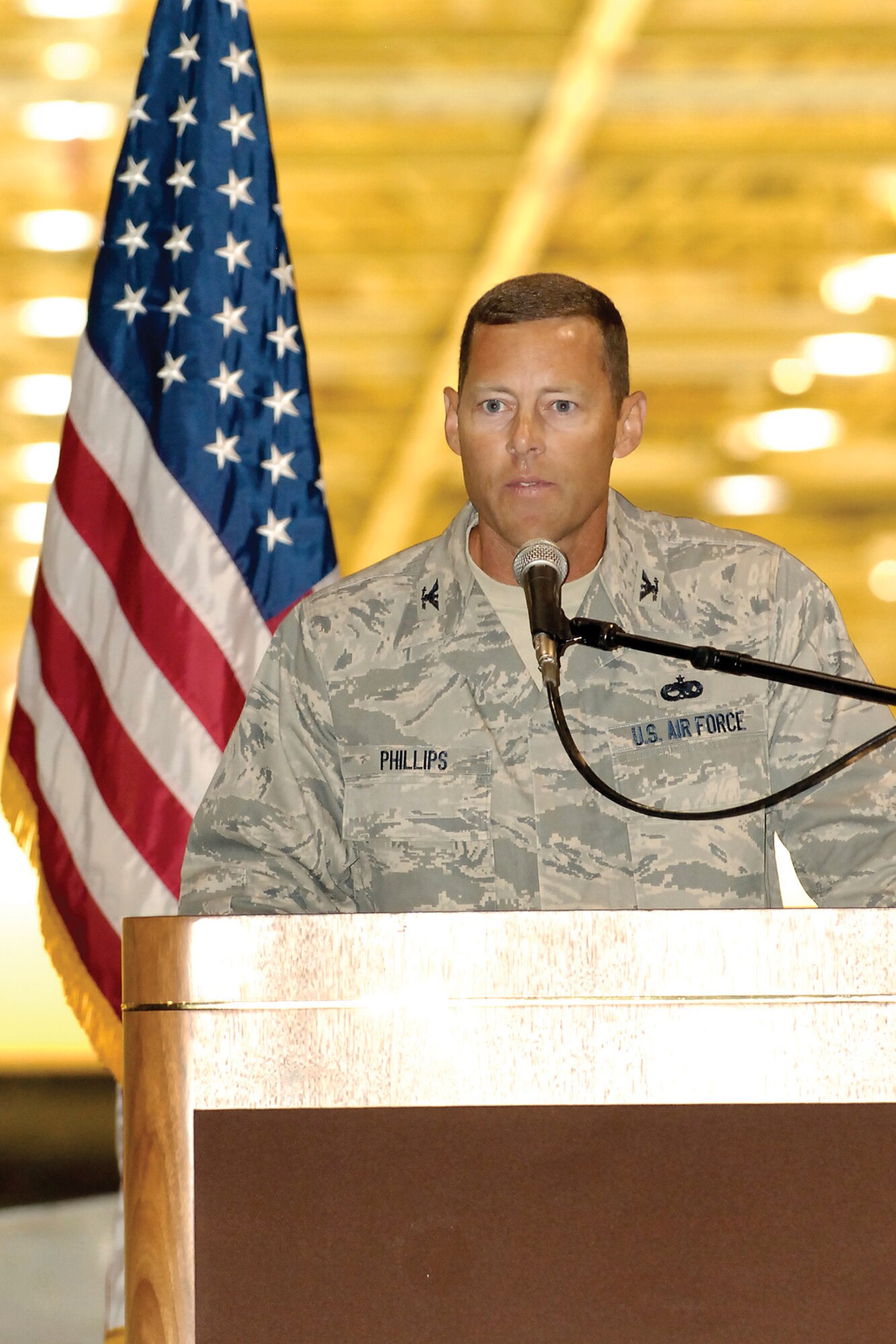 Col. Herbert Phillips will lead the 76th Commodities Maintenance Group after taking command July 15. (Air Force photo by Kelly White)