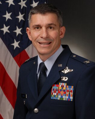 Col. Mark Vlahos, 314th Airlift Wing vice commander
