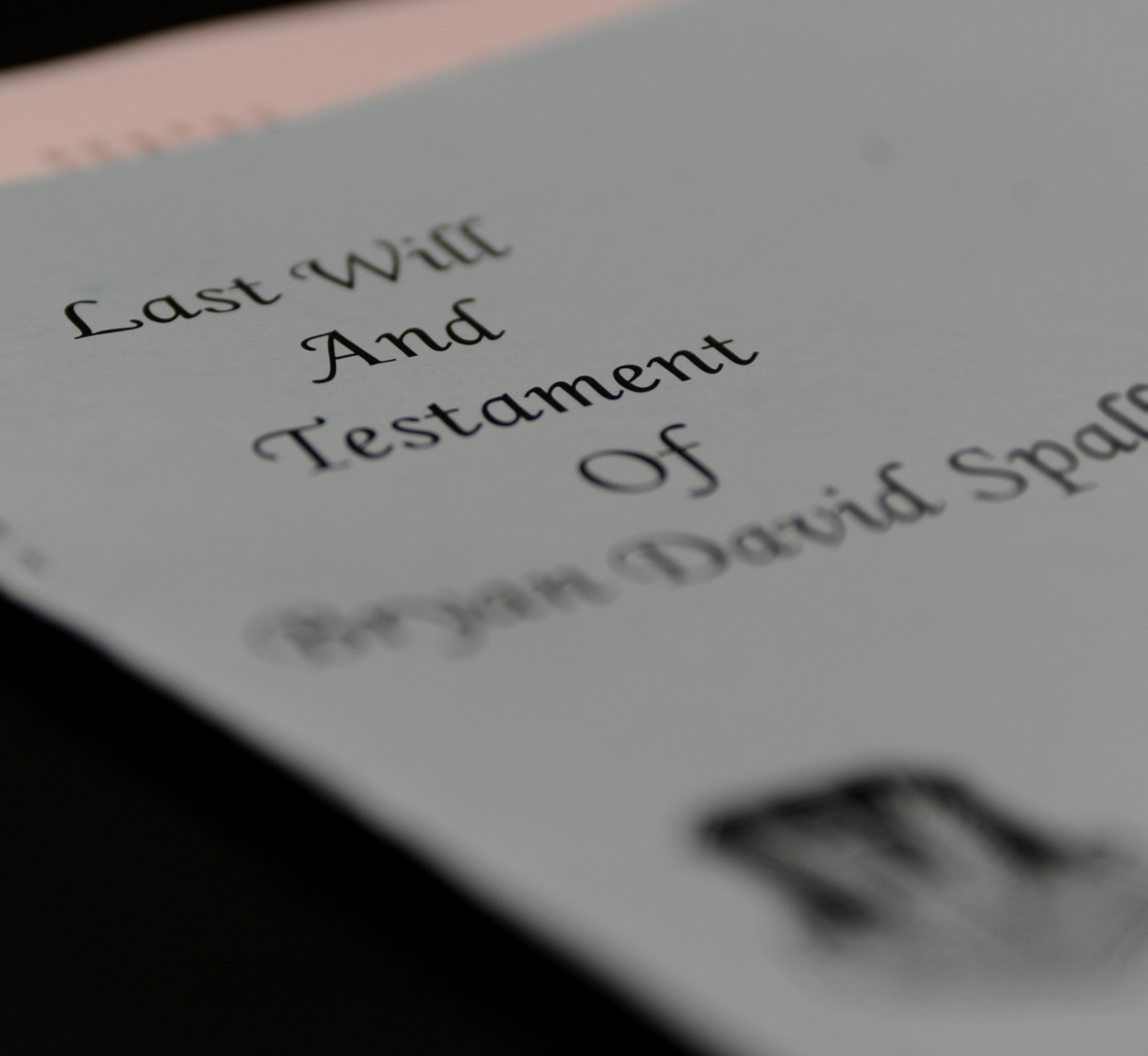 LANGLEY AIR FORCE BASE, Va. -- An important step in maintaining deployment readiness is to create a will at the Langley Law Center. (U.S. Air Force photo/Amn Rebecca Montez)