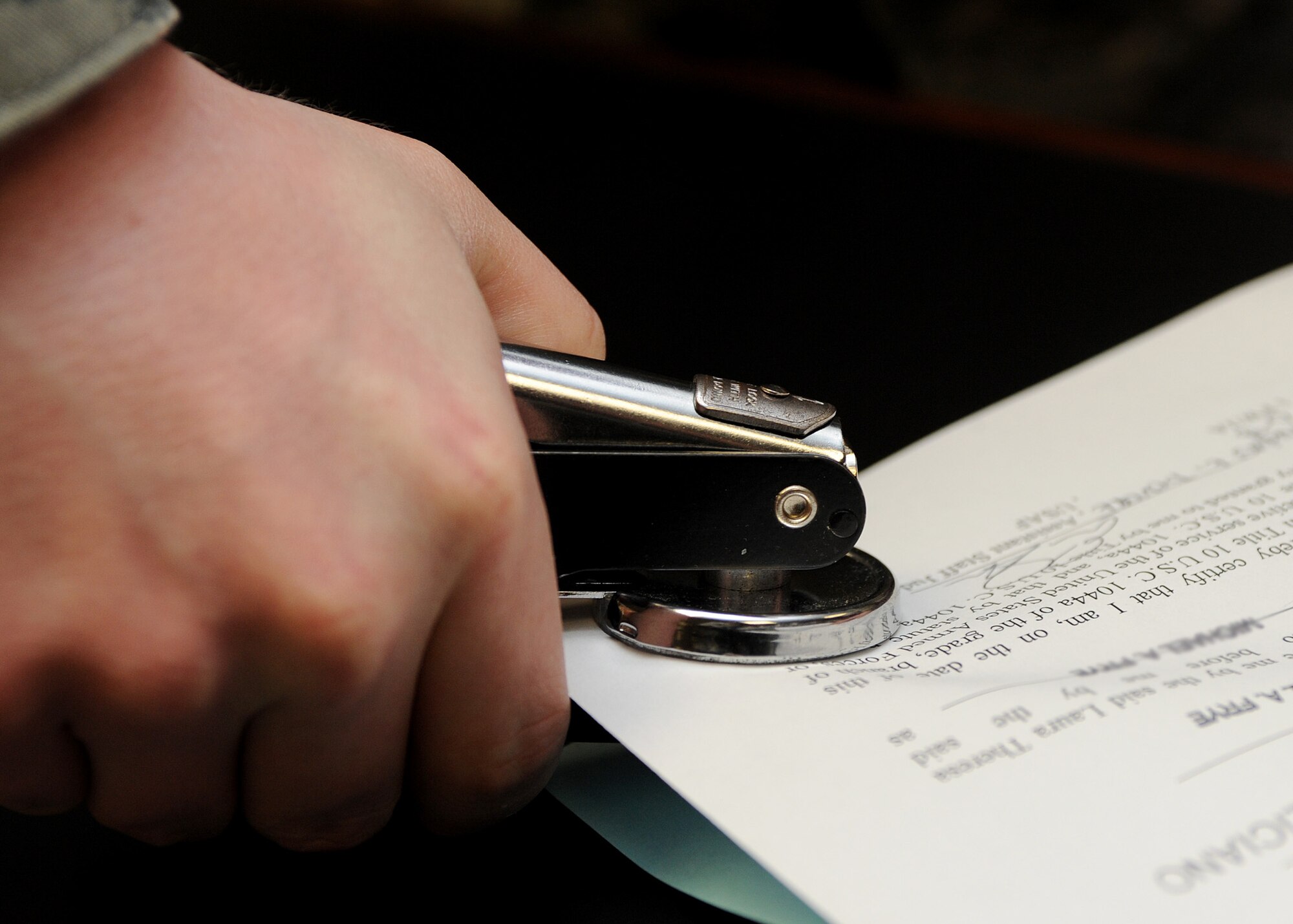 LANGLEY AIR FORCE BASE, Va. -- An important step in maintaining deployment readiness is to create a will at the Langley Law Center. (U.S. Air Force photo/Amn Rebecca Montez)