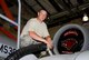 FORT SMITH AIR GUARD STATION, Ark. -- Staff Sgt. Daniel Lokey, a 188th Fighter Wing/MXS fuel sytem maintenance specialist, poses for the July 2009 unit spotlight photo after completing a task on the wing of an A-10 Thunderbolt II 