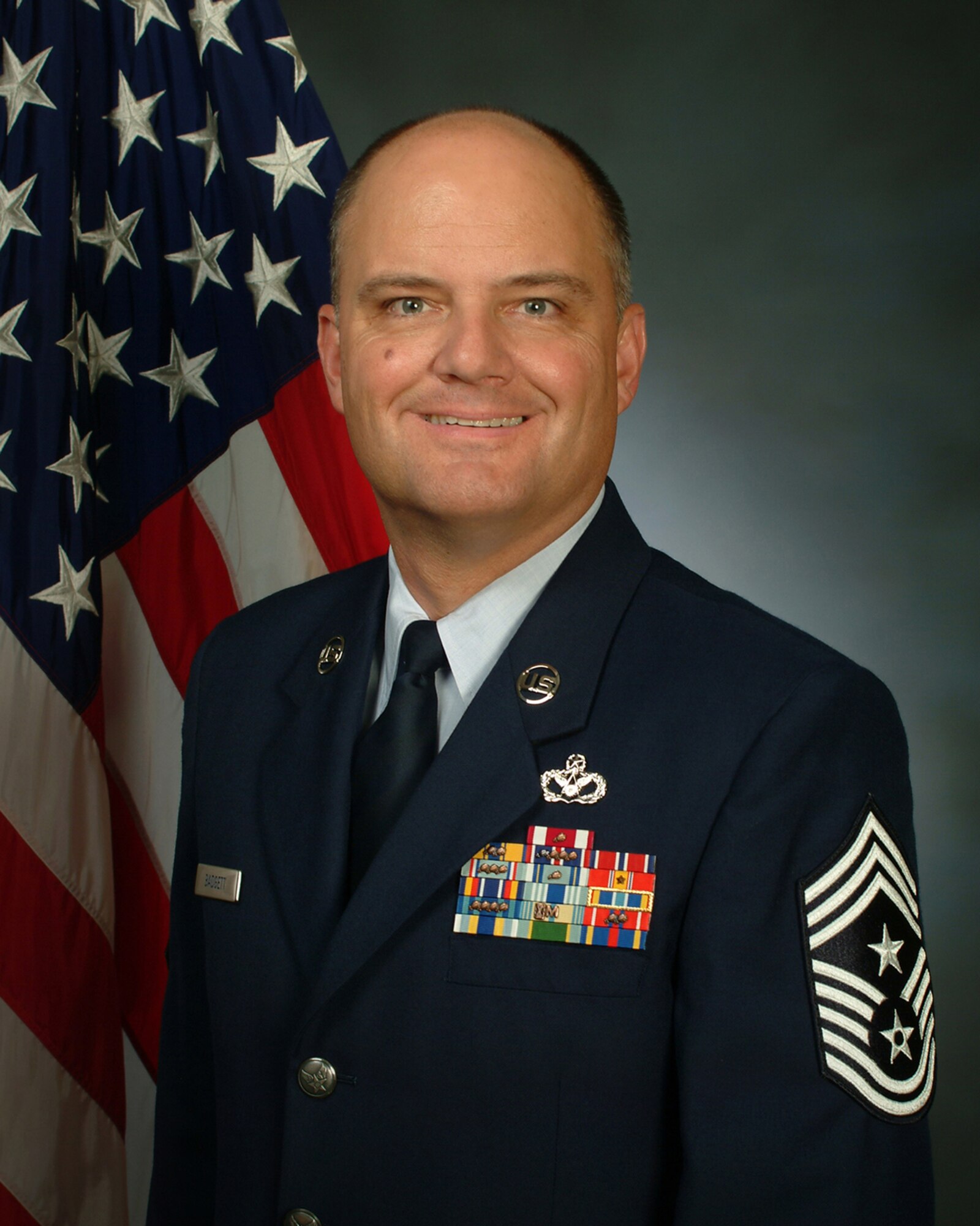 Chief Master Sgt. Dwight Badgett, command chief master sergeant, Air Force Reserve Command
