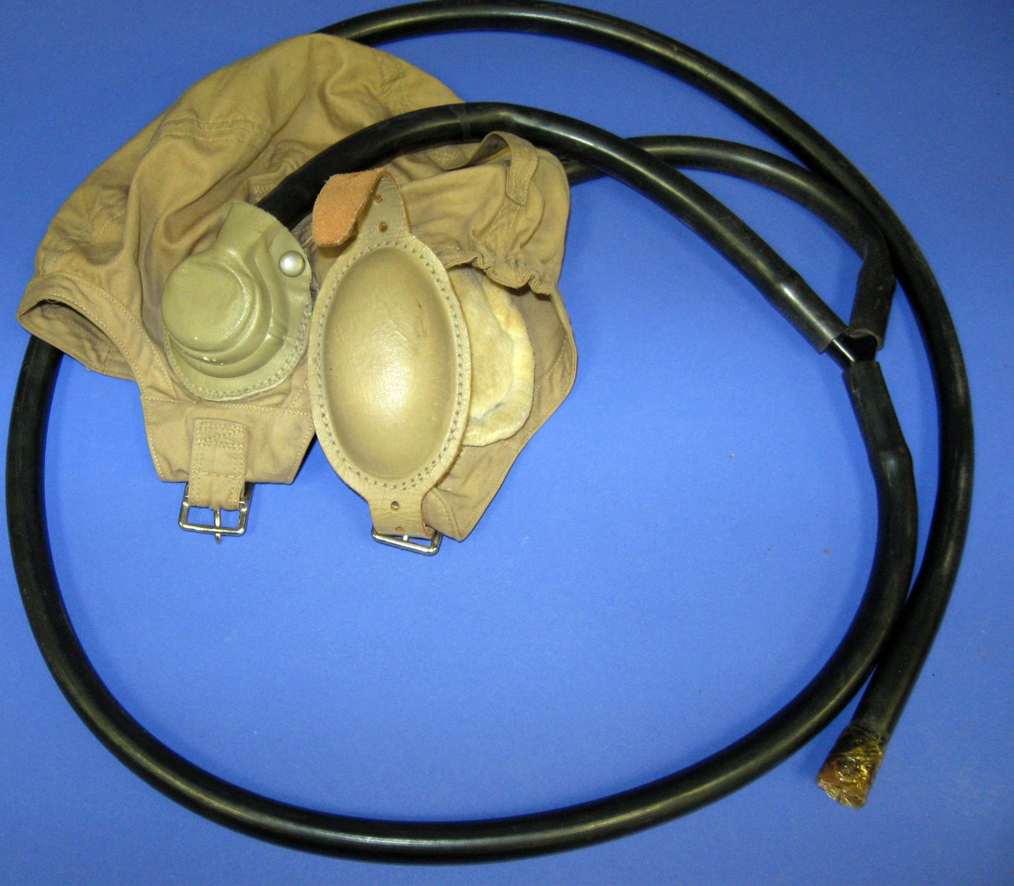 A Gosport Tube was a voice tube used by flight instructors in the early days of military aviation to give instructions and directions to their students. It was invented by flying instructor Robert Raymond Smith-Barry at the School of Special Flying he opened at Gosport in 1917. (U.S. Air Force photo)