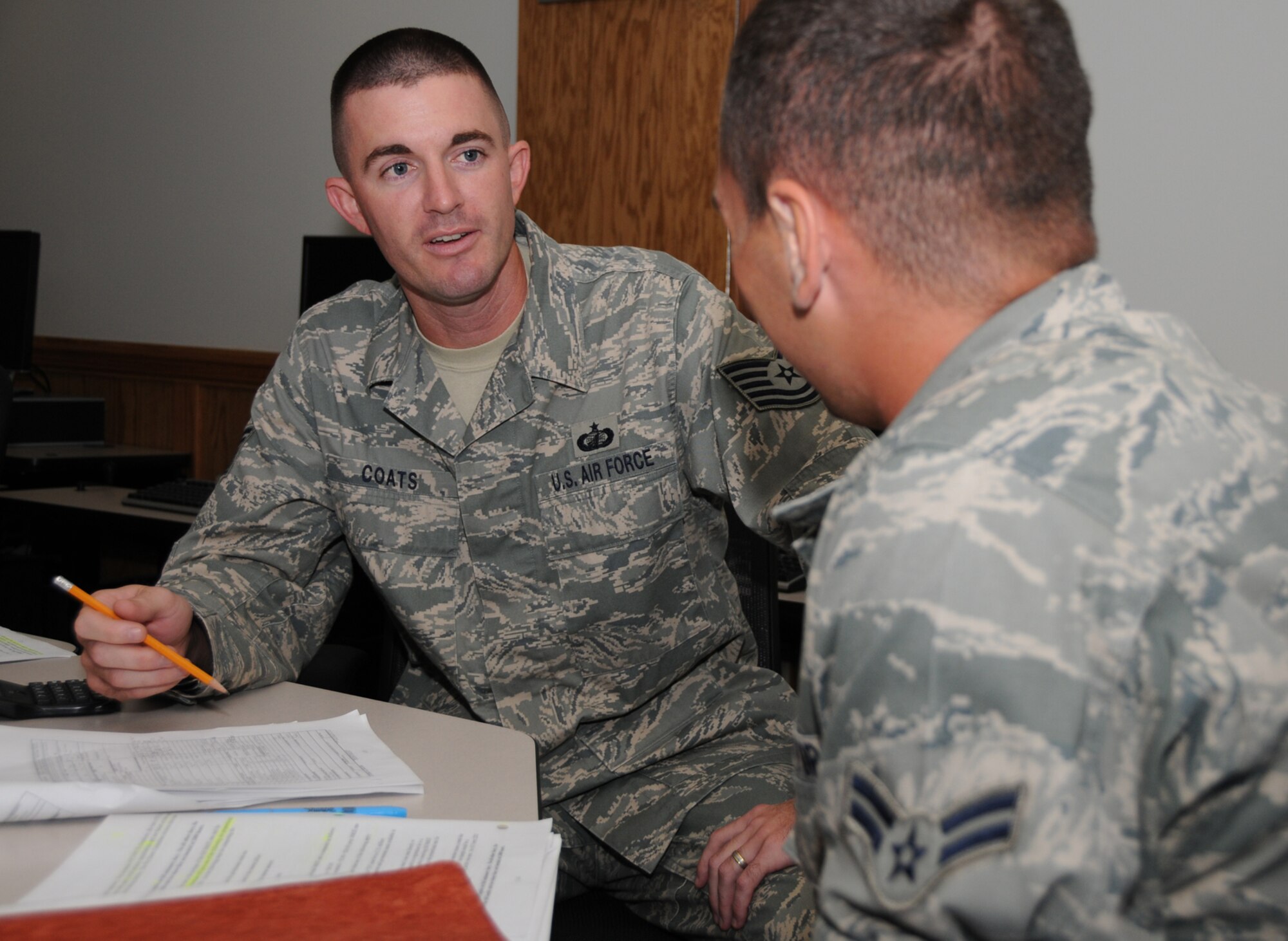 Tech. Sgt. Kristopher Coats  (U.S. Air Force photo by Kemberly Groue)