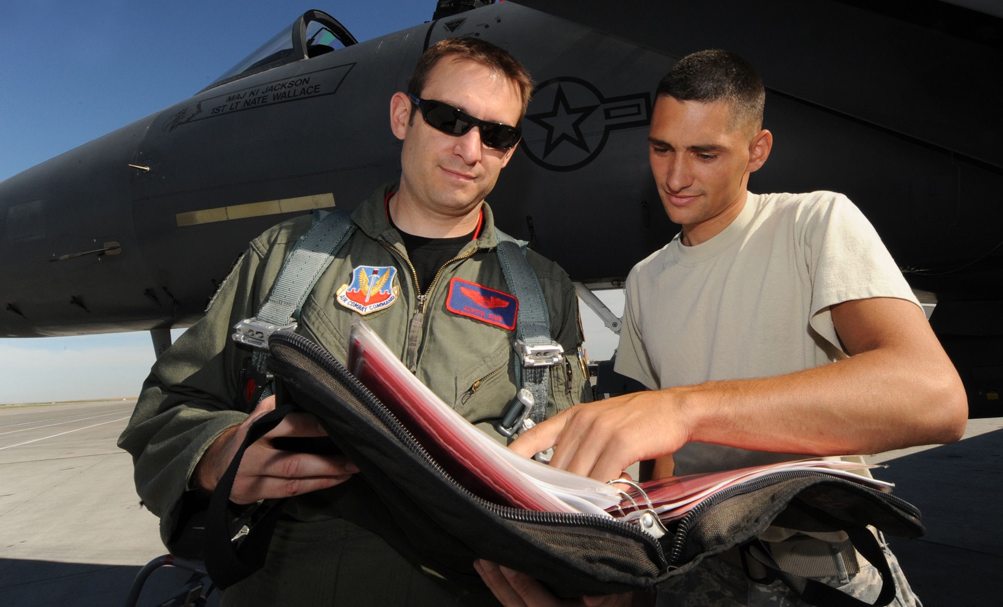 MOUNTAIN HOME AIR FORCE BASE, Idaho -- Capt. Justin Sime serves as a 389th Fighter Squadron scheduler and F-15E Strike Eagle pilot. (U.S. Air Force photo by Airman 1st Class Renishia Richardson)