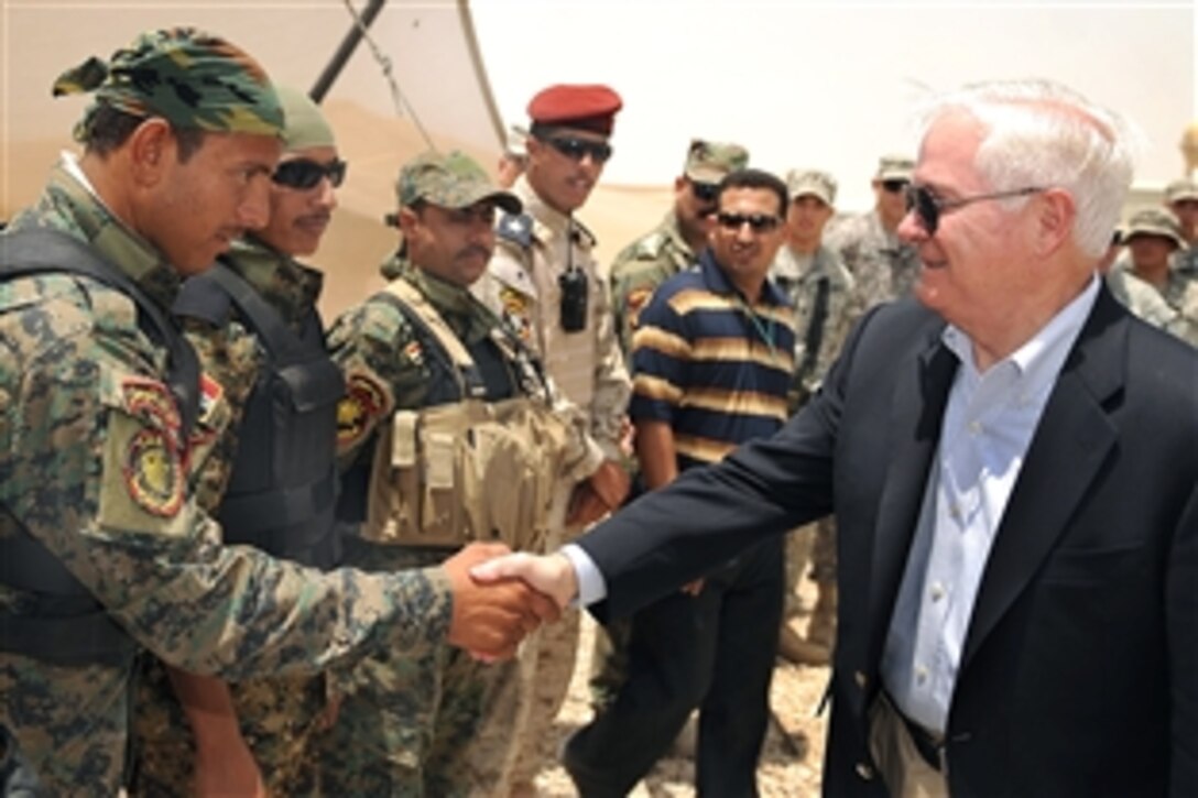 IRAQI HANDSHAKE