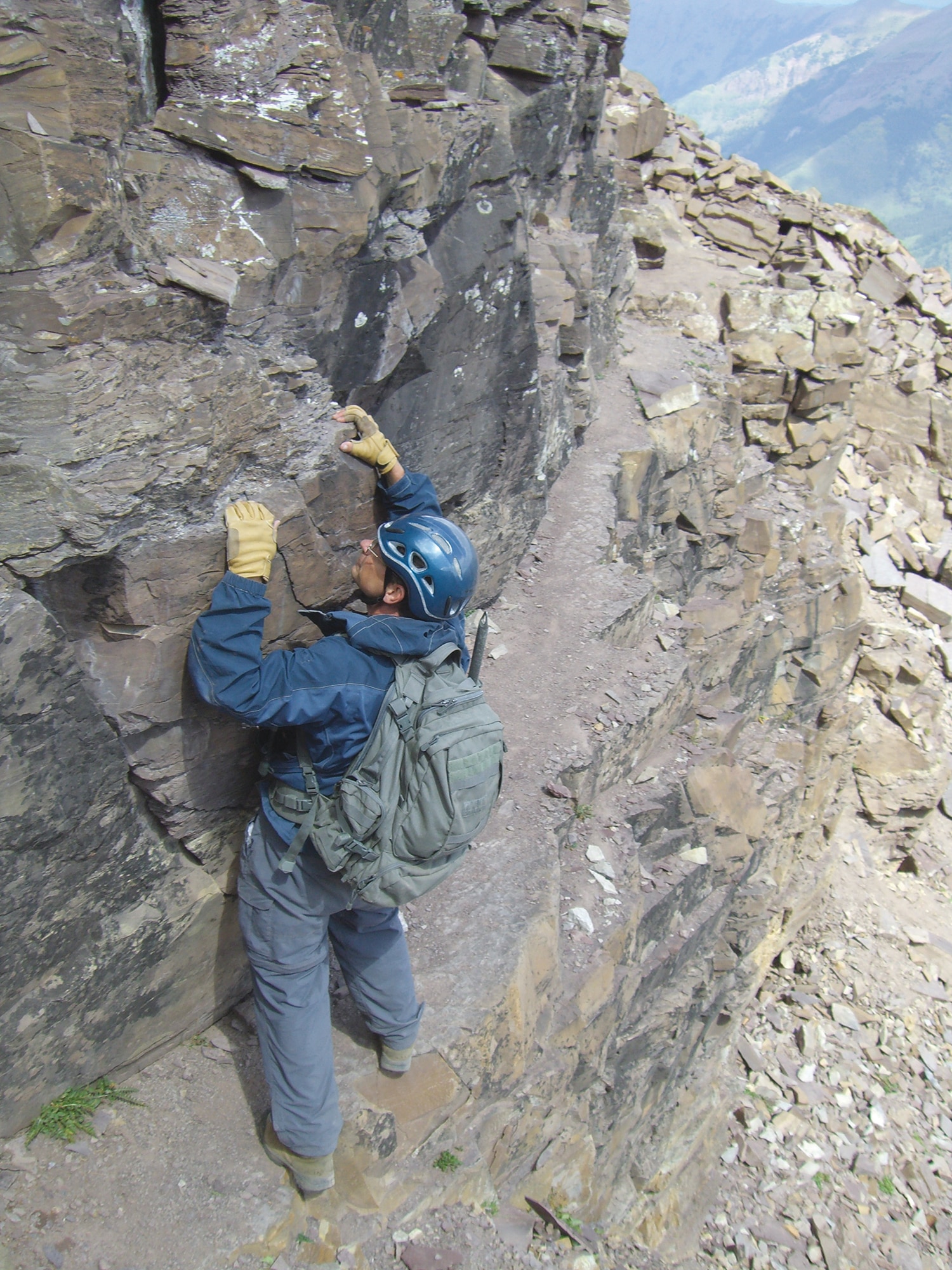 Colonel Stan Vanderwerf has been in situations that, without experience and advanced climbing skills, would be considered "very dangerous." Courtesy photo