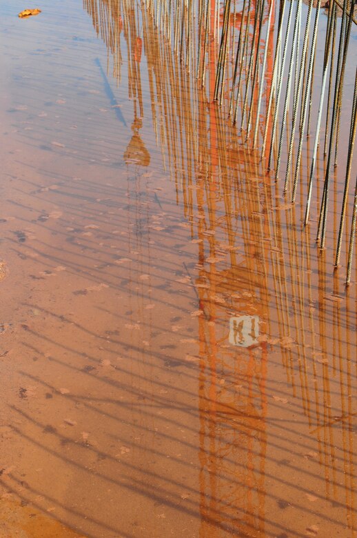 Construction underway at the future site of the Joint Mobility Processing Center on Ramstein AB, Germany 29 July 2009. (U.S. Air Force photo by Staff Sgt. Jocelyn Rich)